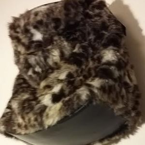 Faux Leopard Bag